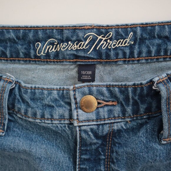 Universal Thread High Rise Shortie Jean Shorts | 10/30 - Picture 2 of 5